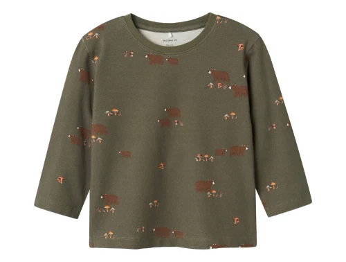 Name It tea leaf svampe/bjørne bluse